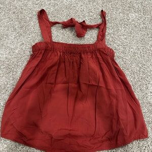 Old Navy Terracotta Sleeveless Top with Back Bow